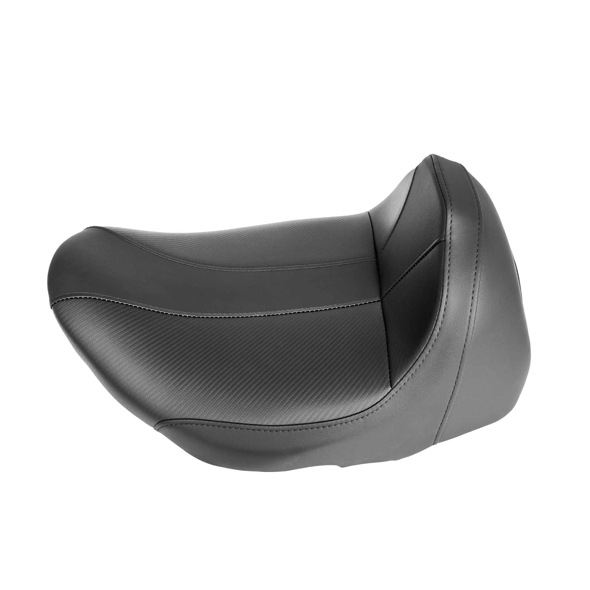 Motorcycle seat cushion adapted for Harley touring version, specialized high-performance carbon fiber single seat