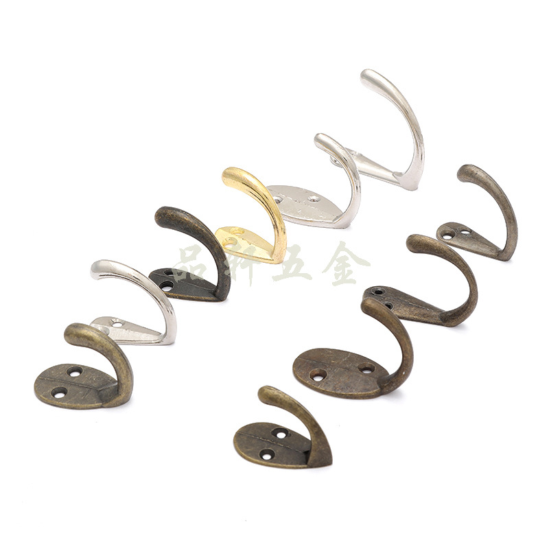 Direct selling crafts decorative hook zinc alloy hook metal hook bath towel hook single hook