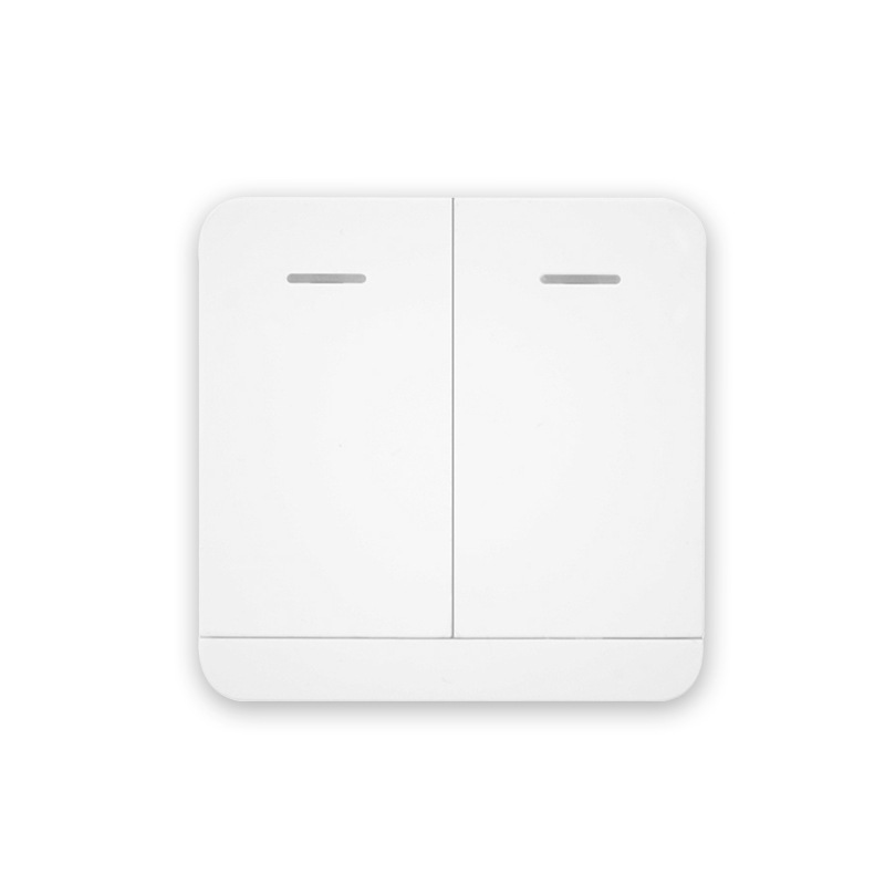 厂家供应 无线墙壁开关 家用单键两键三键双开433无线墙壁开关