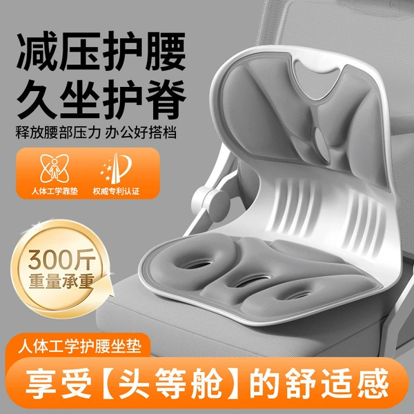 Enhanced waist support and posture correction waist support, load capacity 300 catties [grey]