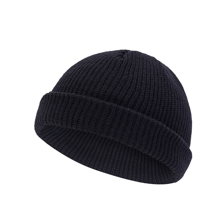 Guapi Short Cold Dome Street Knitted Hat High Elasticity_voghion.com