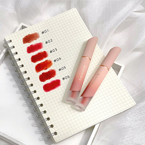 CVZ cream lip glaze, lip mud, velvet matte lip glaze, whitening, not easy to stick to the cup, moisturizing lipstick, blush, peach lipstick