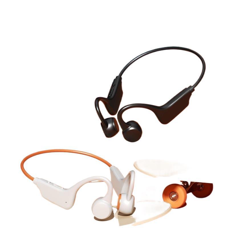 2025年新骨伝導Bluetoothヘッドセット、痛くない装着感、長いバッテリー寿命、挿入可能なカード、スポーツランニングイヤーフックヘッドセット|undefined