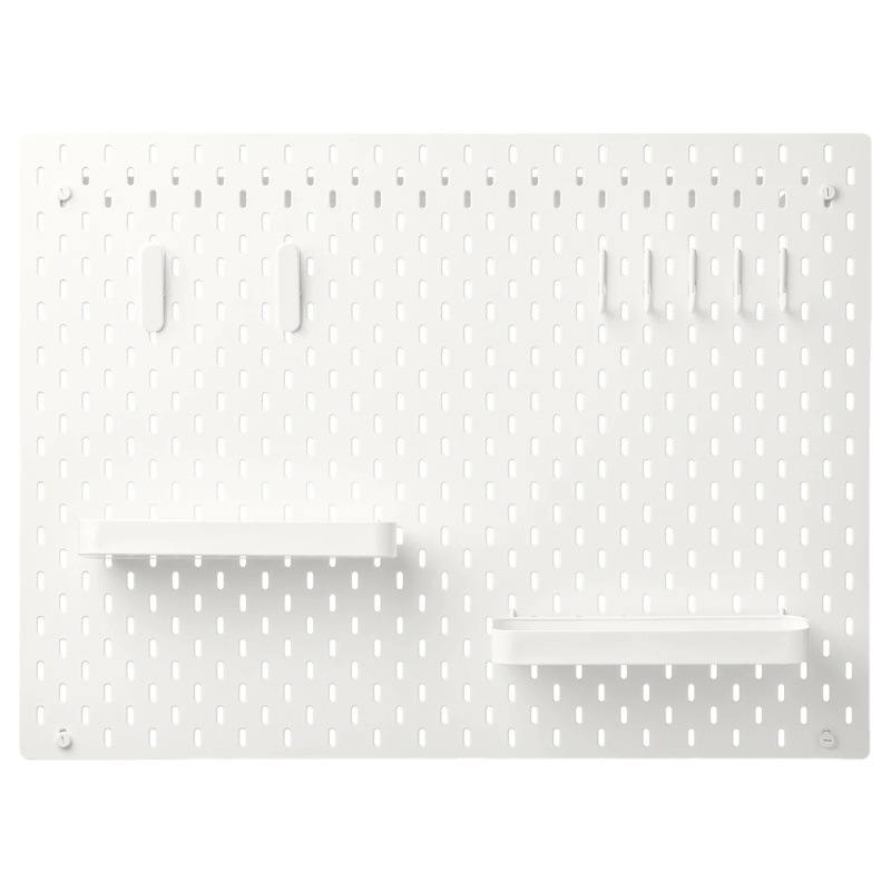 穴の穴の板の物置棚の穴を開けないでフックの部品の隣のデスクトップの収納箱の収納かごのクリップのデスクトップのコネクターを掛けます。