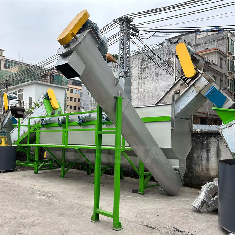 2021款LDPE大棚膜破碎回收洗水设备 薄膜大棚膜处理清洗机械