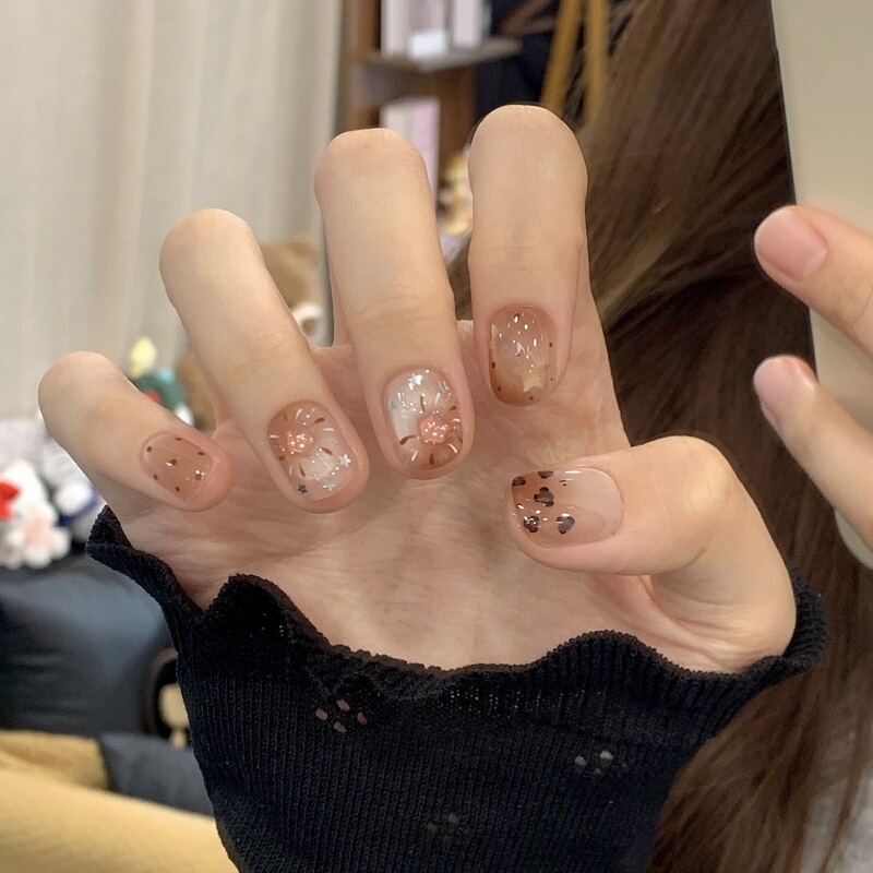2026 New Autumn and Winter Short Leopard Print Star Cat Eye Press-On Nails for Students, Popular Nail Stickers for a Fairer Complexion, Hot-Selling Nail Patches for Stalls 2026 New Autumn and Winter Short Leopard Print Star Cat Eye Press-On Nails for Students, Popular Nail Stickers for a Fairer Complexion, Hot-Selling Nail Patches for Stalls