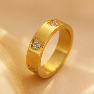 �W�������ʯ��ָŮ����ɫ�߼�����18K�����~����H��ָ���