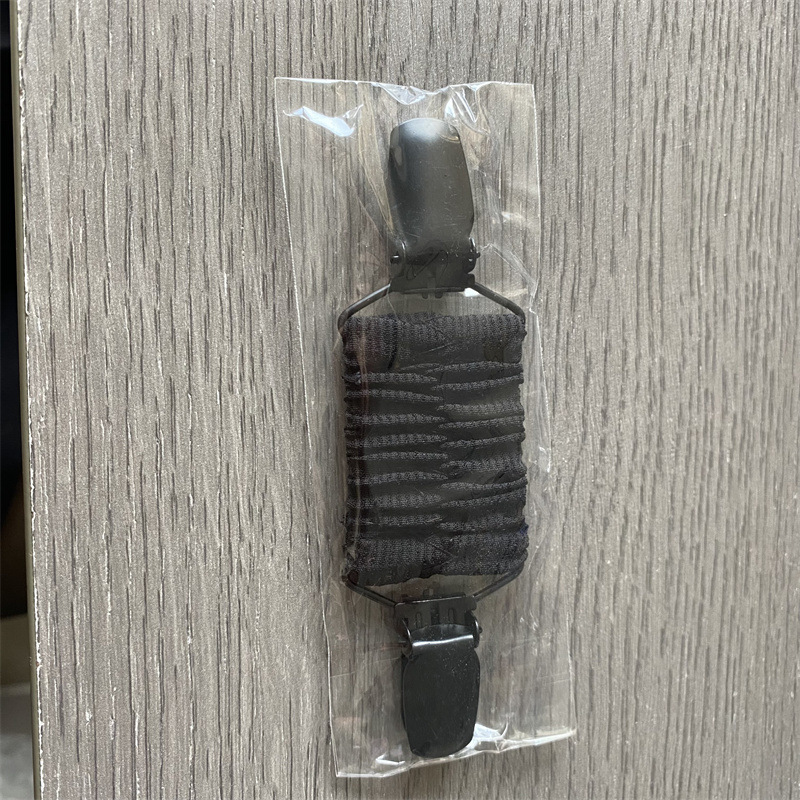 Amazon nuevo suéter clip plisado banda elástica cardigan clip vintage chal clip de moda clip fijo