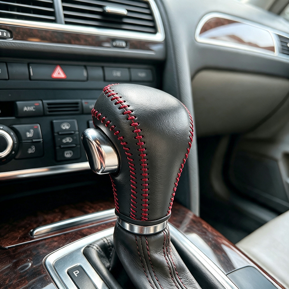 Suitable for Audi older models A6L A4L Q5 Q7 A5 gear shift protection cover, gear knob cover, shift lever cover, gear cover