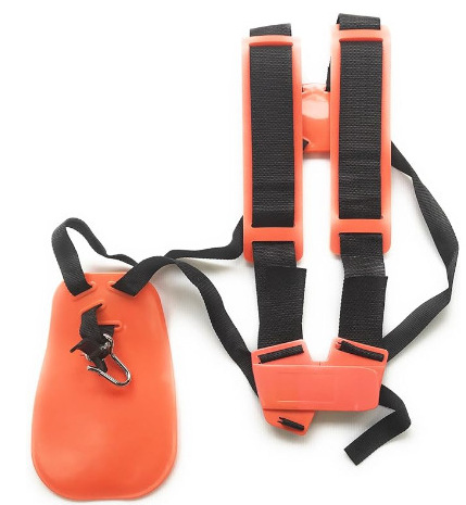  Arnés doble acolchado para desbrozadora o cortadora de césped, cómodo y ajustable