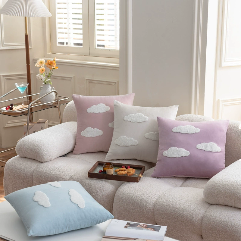Sofa, pillow for bed, brand pillowcase, plush swan, Amazon