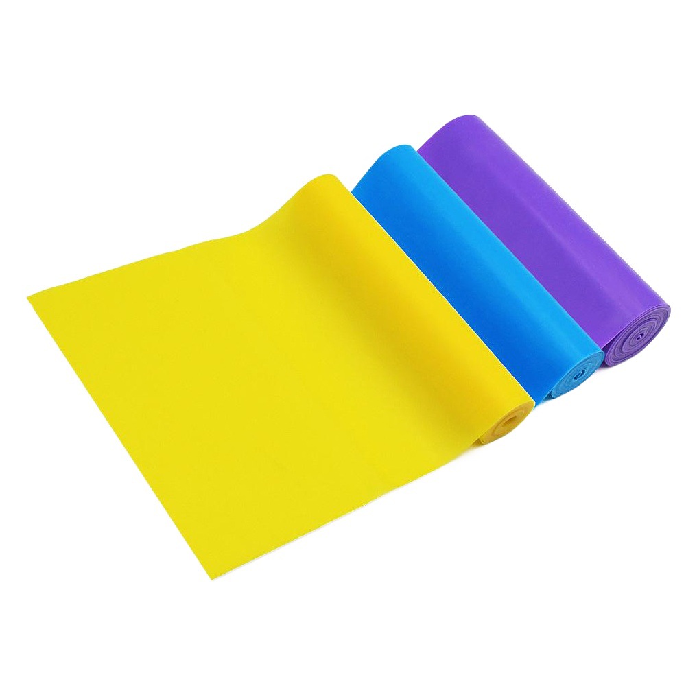 TPE yoga hoja de estiramiento de fitness banda elástica banda de resistencia entrenamiento de fuerza banda elástica