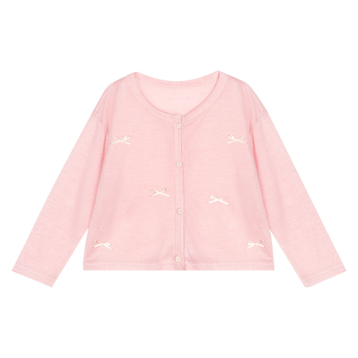 Baby abrigo solar delgado niñas cardigan verano 2026 nueva camisa de aire acondicionado de niñas casual con ropa infantil image 8