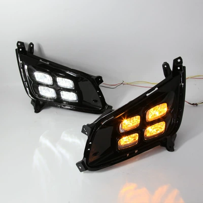 Suitable for 14-15 Kia K5 Daytime Running Lights Kia K5 Special Daytime Running Lights Modification (Gündüz işıqları) - white-light