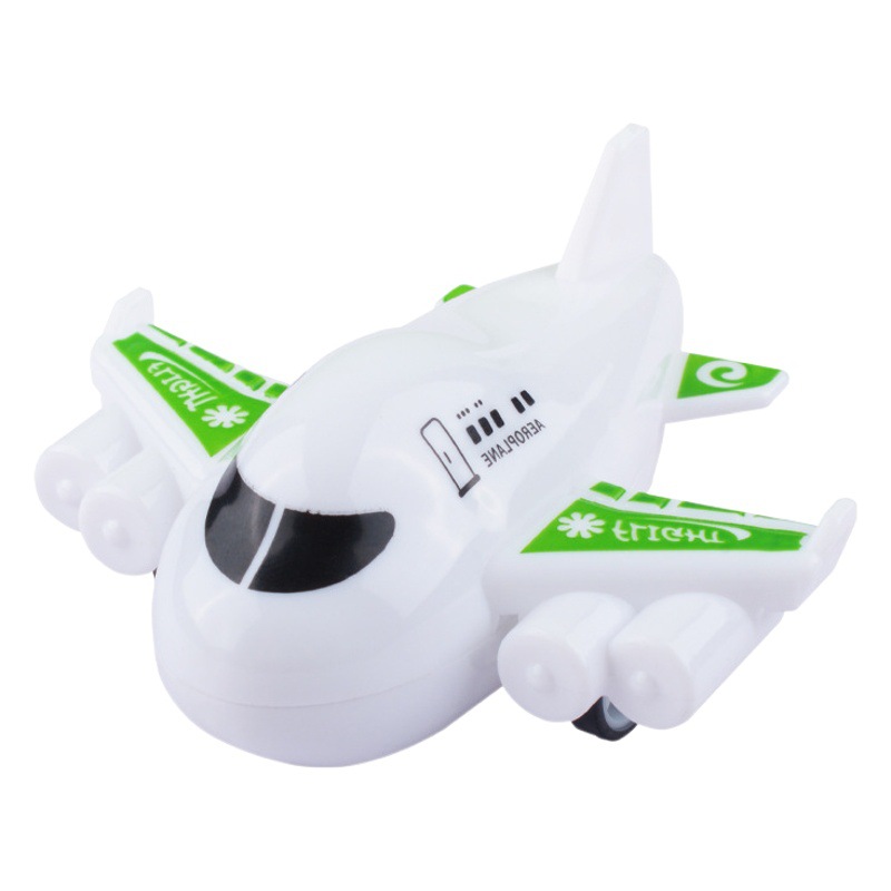 Juguete para niños tire de dibujos animados pequeño avión regalo de jardín de infantes MINI avión de pasajeros niños y niñas pequeño regalo puesto al por mayor