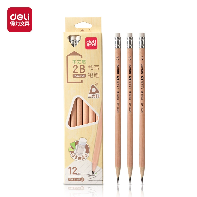 Triangular pencil for students, hexagonal calligraphy for early age, brush