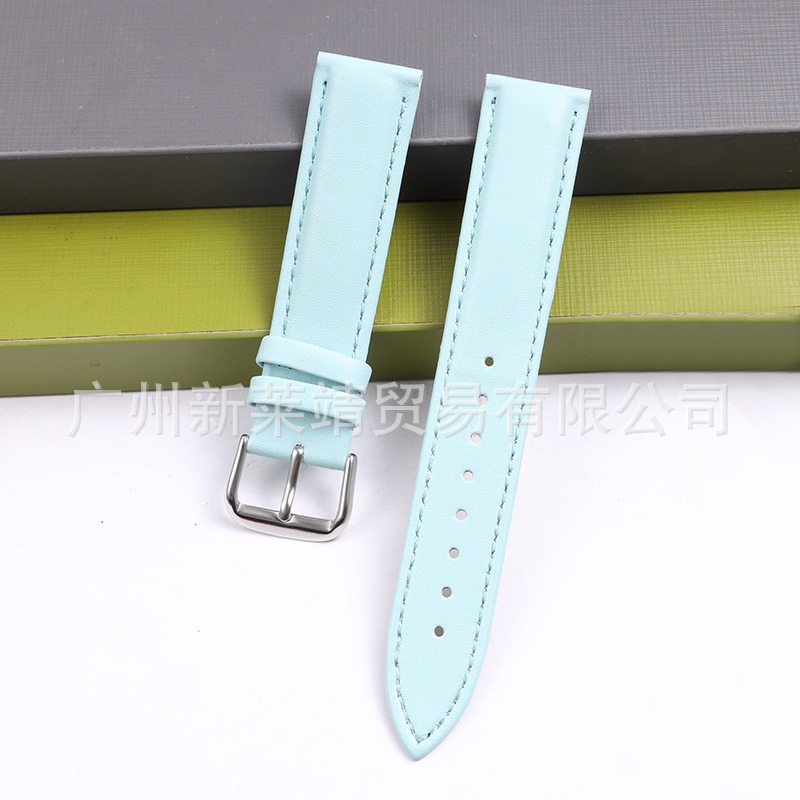 [Venta directa de fábrica] correa de reloj de cuero de ternero aguja de correa de reloj de pulsera de reloj general de cuero de vaca suave aguja al por mayor transfronteriza