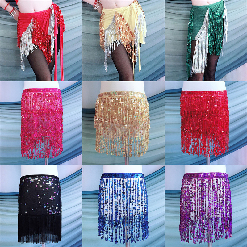 Baiya Qianhui Indian Dance Performance Waist Chain New Belly Dance Waist Chain Practice Gold Copper Coin Waist Chain