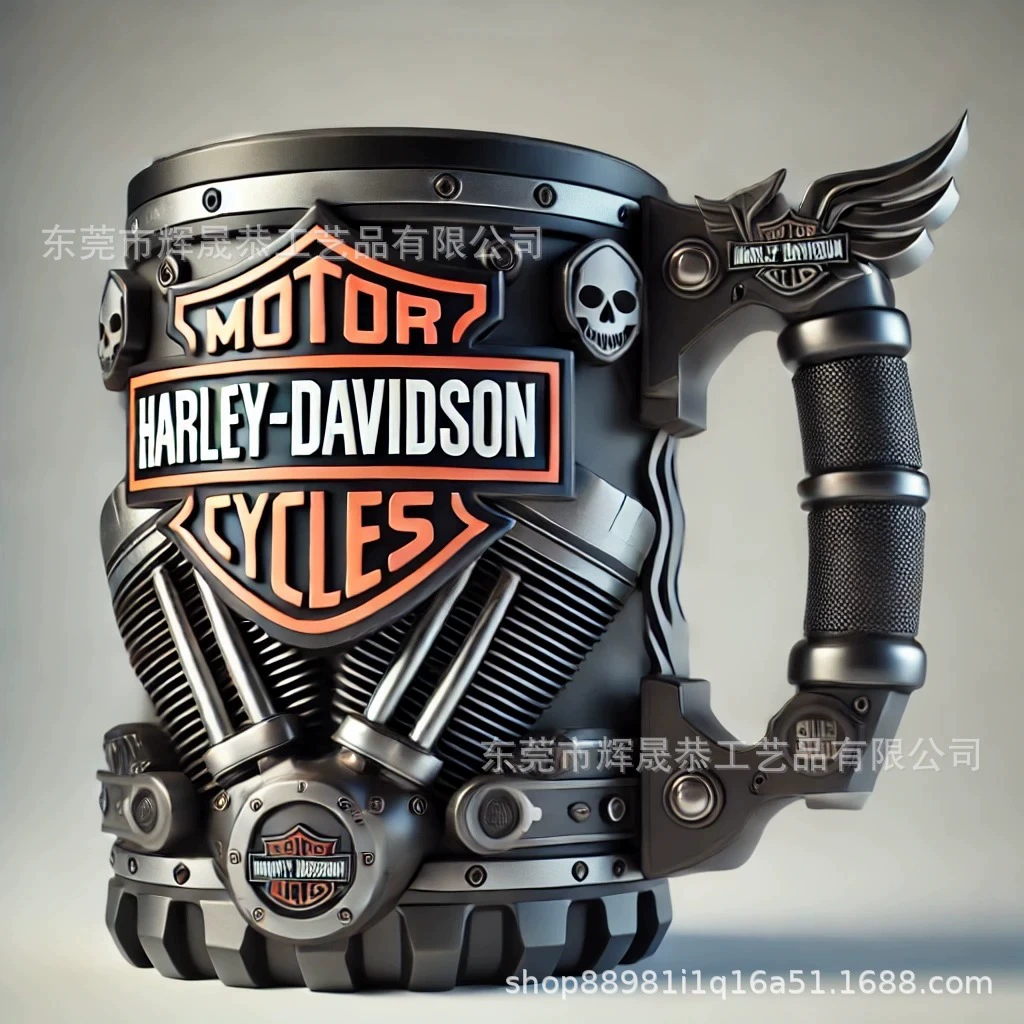 Граница новой продукции Harley Davidson 3D кружка, Harley Davidson 3D кружка, чашка для кофе