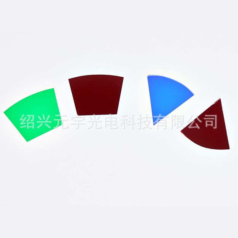 Rotfilter rundes Glaslampenmuster Glasglas Glas Glas Lasergravierung Glas — detail