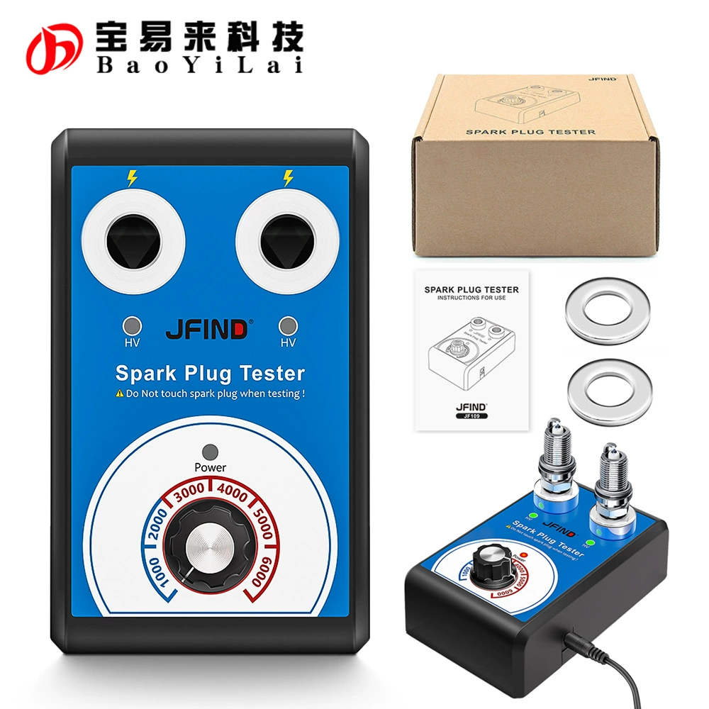 Автомобильный тестер свечей зажигания, автомобильный двойной отверстный тестер свечей зажигания, детектор стабильной скорости зажигания