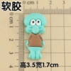 Soft glue: Octopus Brother 3.5X1.7cm