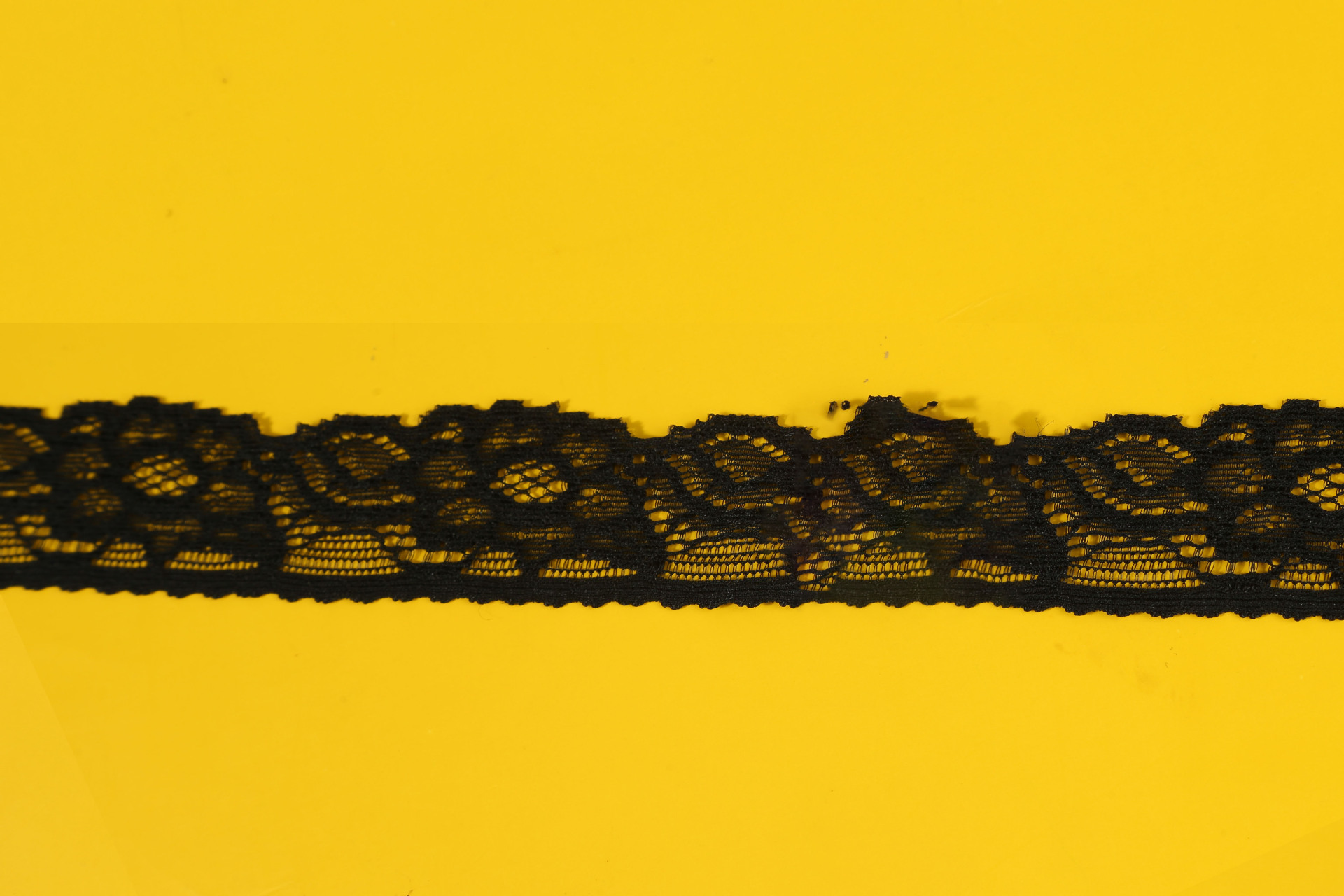 Accesorios de encaje de nylum blanco, decoración hueca de borde ancho de alta gama, cuello, falda, cortina, tela de mesa al por mayor