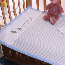 婴儿凉席 苎麻新生儿宝宝透气 婴儿床夏季儿童幼儿园午睡席子厂家