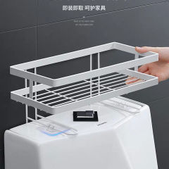 ディザトーンと同じタイプの穴なしトイレ便座棚浴室壁掛けトイレ収納棚