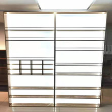 酒柜发光板LED导光板亚克力透明发光背板层板匀光板扩散板厂