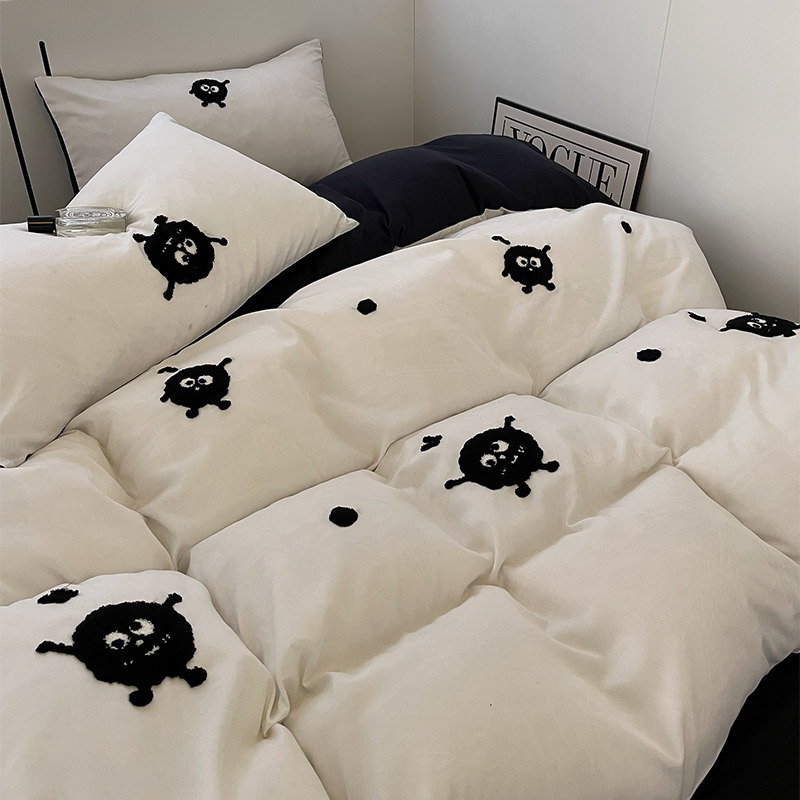 수건자수-작은연탄