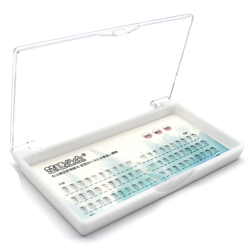 Lower Eyelashes Wholesale Transparent Stem Lower Eyelashes Segmented Lower Eyelashes Grafting Soft Natural Artificial Little Devil Eyelashes