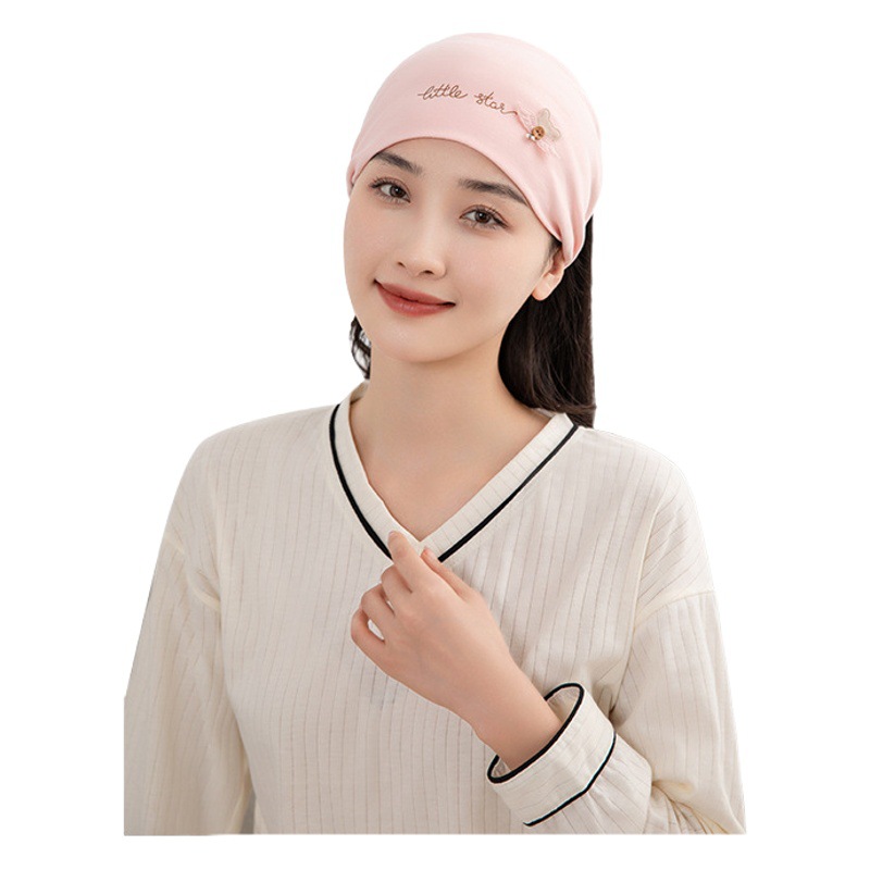 Factory Wholesale Moon Hat Baby Hat Printed Parent-child Hat Cotton Breathable Postpartum Moon Hat