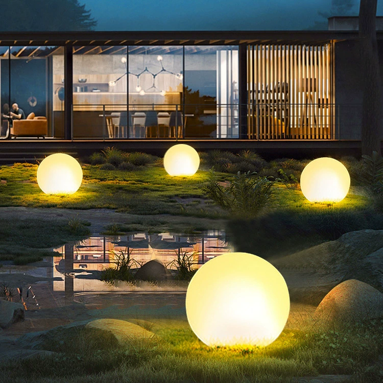 Travel street villa solar-powered, atmospheric waterproof moon