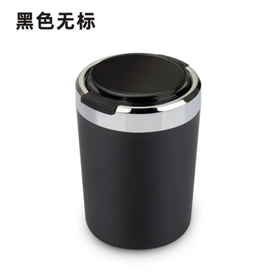 Car-Mounted Ashtray with Lid and Metal Liner, One-Click Opening, Soft Lighting, Car Ashtray (Car ashtray) - one-touch-pop-up-ashtray-black