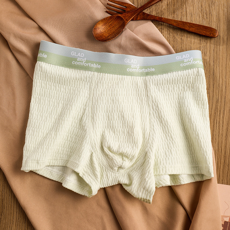 Ropa interior de los hombres bebé algodón antibacteriano entrepierna Boxer shorts algodón juventud transpirable Boxer shorts cabeza niños ropa interior