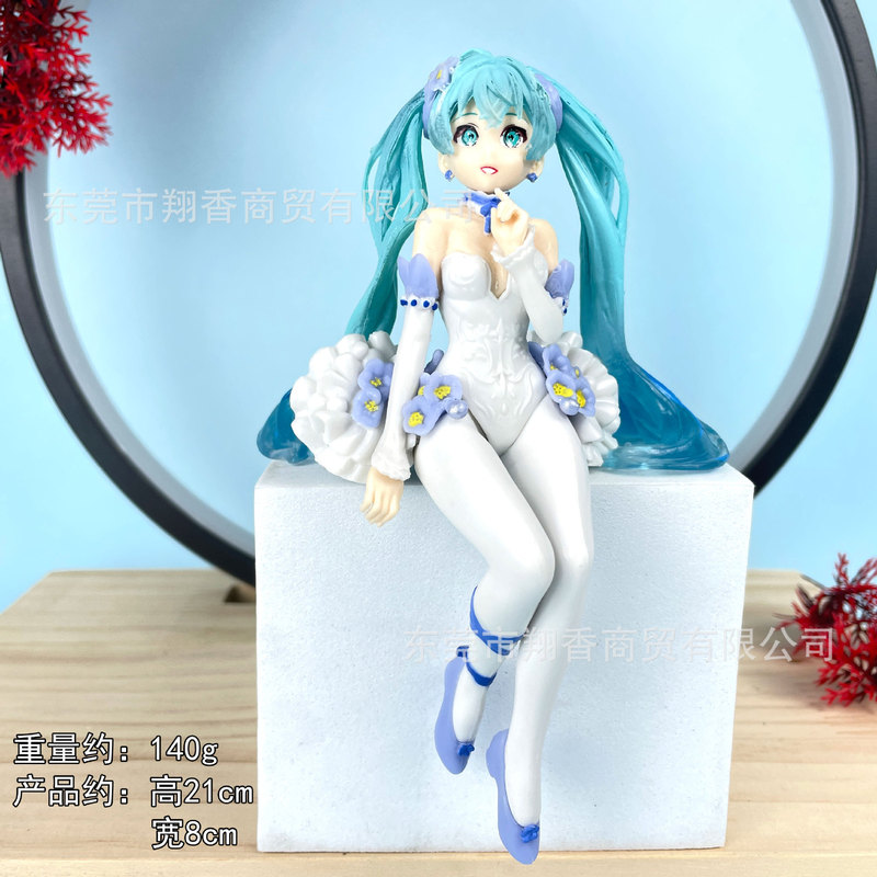 包邮灰姑娘初音手办睡美人长发洛天依公主水手服摆件批发代发|undefined