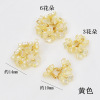 Earrings, accessory, pendant flower-shaped, flowered, wholesale