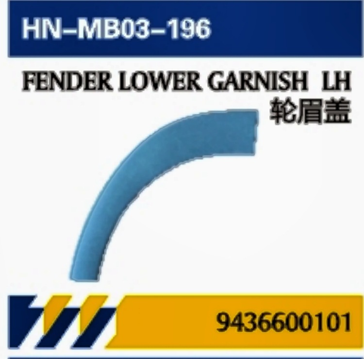 Cubierta de ceja derecha 9436600101