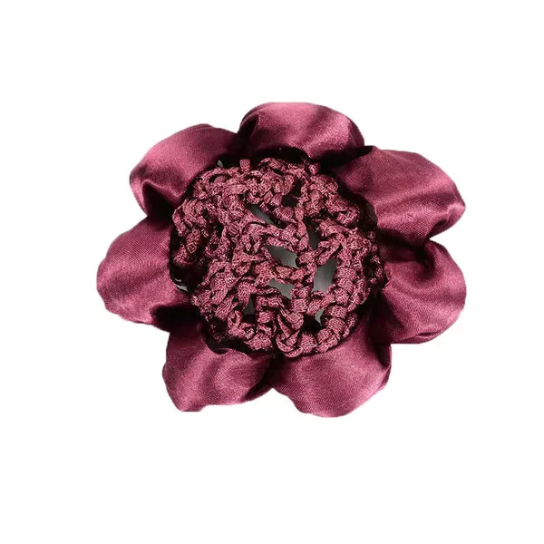 Invisible Hair Net Headwear Women's Summer Solid Color Pumpkin Head Simple All-match Head Flower Professional Hotel Hair Set Artifact