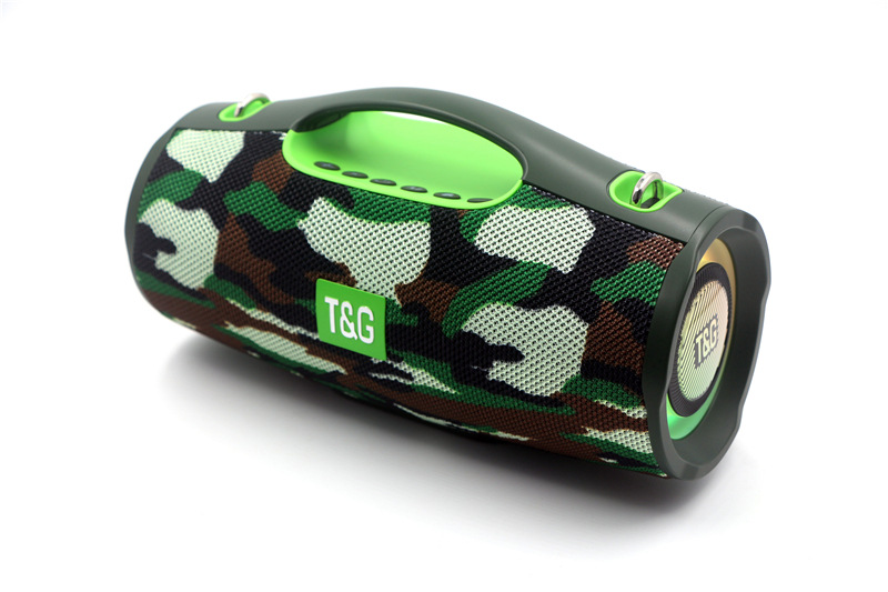 Transfronterizo TG437 portable altavoz Bluetooth 20W portátil iluminación portátil LED TWS subwoofer audio Bluetooth