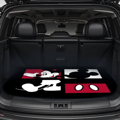 Avtomobil döşəmə paspasları – Mat, Universal for All Seasons, Dust-Proof - jn-trunk-mat-11-75100cm-crystal-velvet-dot-bottom