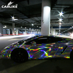 Plating Color Changing Laser Film, Laser Fantasy Body Color Film, Rainbow Chameleon Seven-Color Full Car Modification