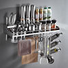 Kitchen Shelf 304 Stainless steel Wall hanging Seasoning Flavor Tool carrier Supplies appliance Storage Pendant Storage pylons