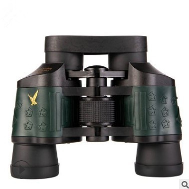 【外贸】 60x60金鹰双筒望远镜 微光夜视红膜物镜 高清高倍