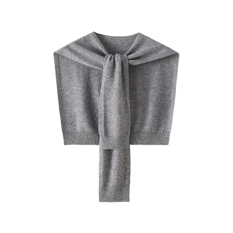 100% Wool Small Shawl Paired with a Shirt, Suitable for Air-Conditioned Rooms, Shoulder Protection Decorative Scarf, Fashionable Knotted Knit Shoulder Wrap 100% Wool Small Shawl Paired with a Shirt, Suitable for Air-Conditioned Rooms, Shoulder Protection Decorative Scarf, Fashionable Knotted Knit Shoulder Wrap