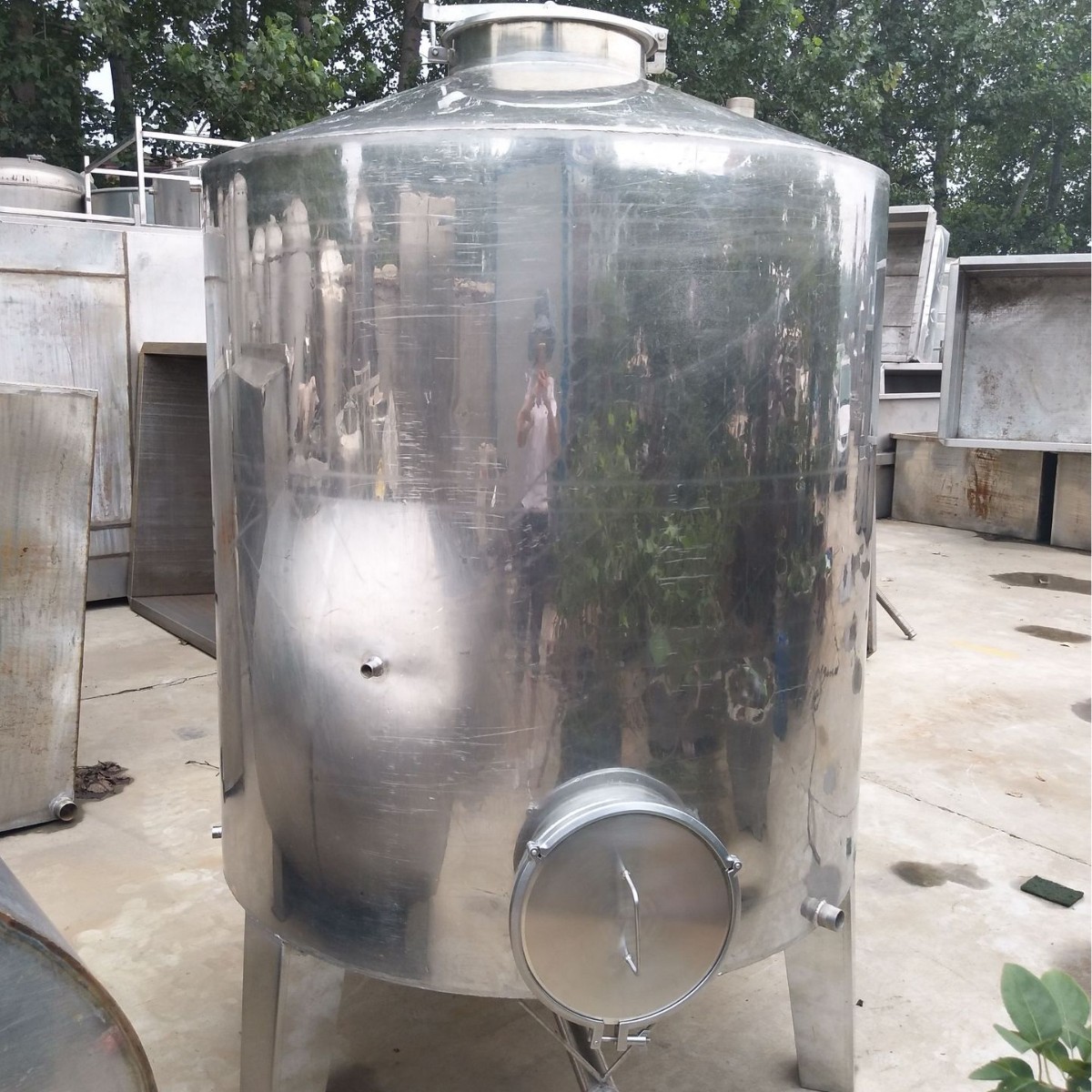 厂家各种化工油品饮品储酒罐运输罐不锈钢纯净水箱大容量批发