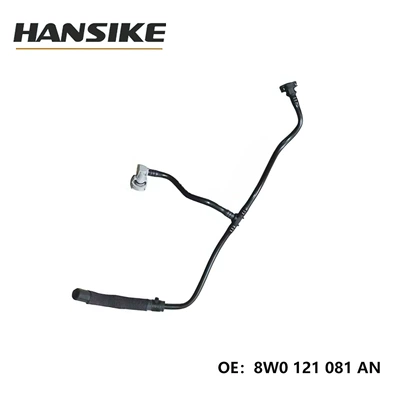 8 W0121081AN in stock suitable for Volkswagen Audi A4L auxiliary kettle return pipe expansion pot water pipe plastic products (automobile water pipe) - 8w0121081an-c