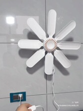 厨房风扇免打孔壁挂式炒菜卫生间家用挂墙降温大风力2025新款