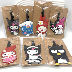 Foreign Trade Sanrio Chloé Travel Luggage Hanger with Dog Airplane Boarding Pass Name Tag